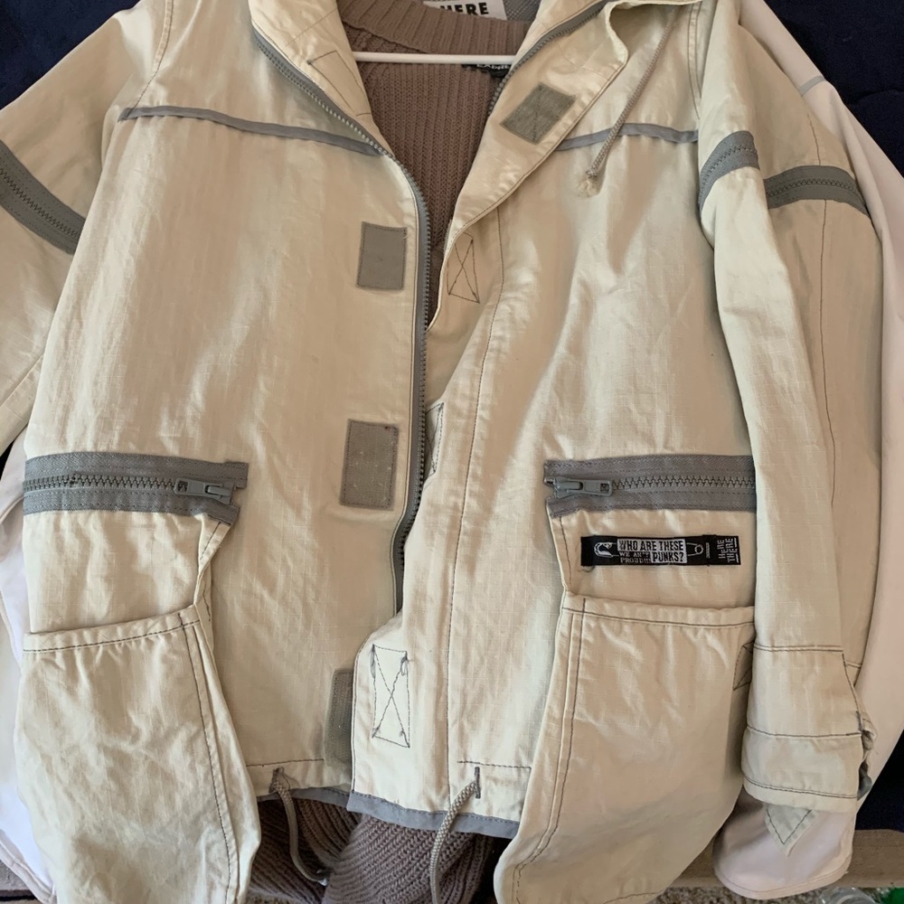 A Light Windbreaker Utility Jacket - image 1